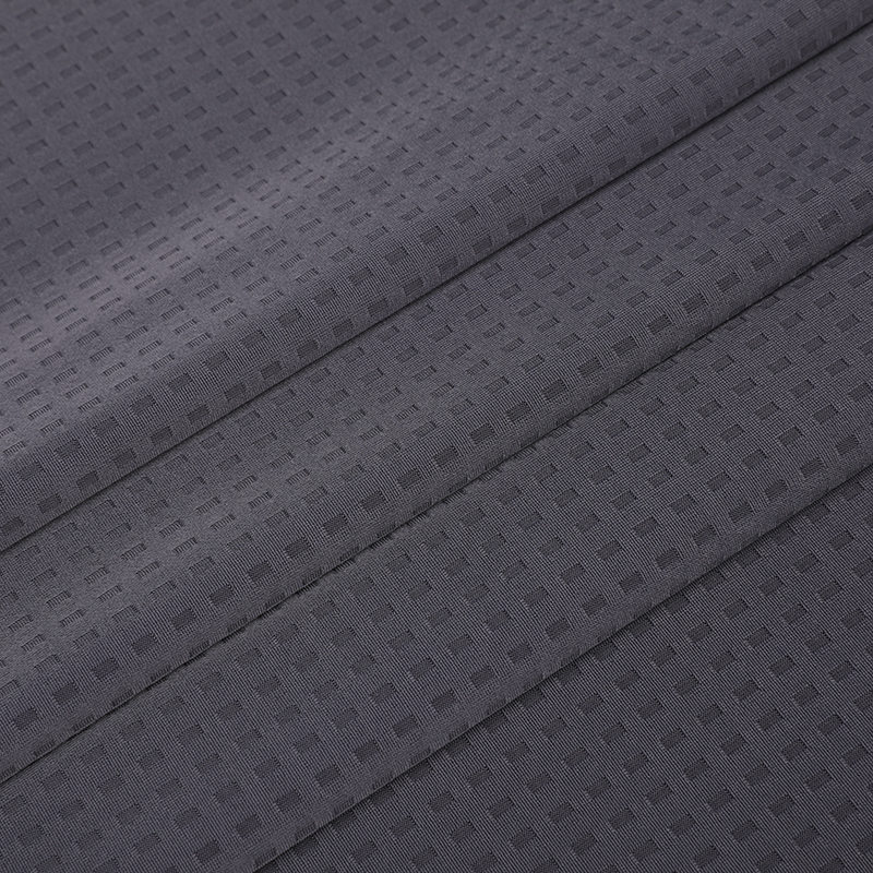 APJ1089 Brocade Brocade Ammoniakk Gitter Jacquard T-skjorte stoff